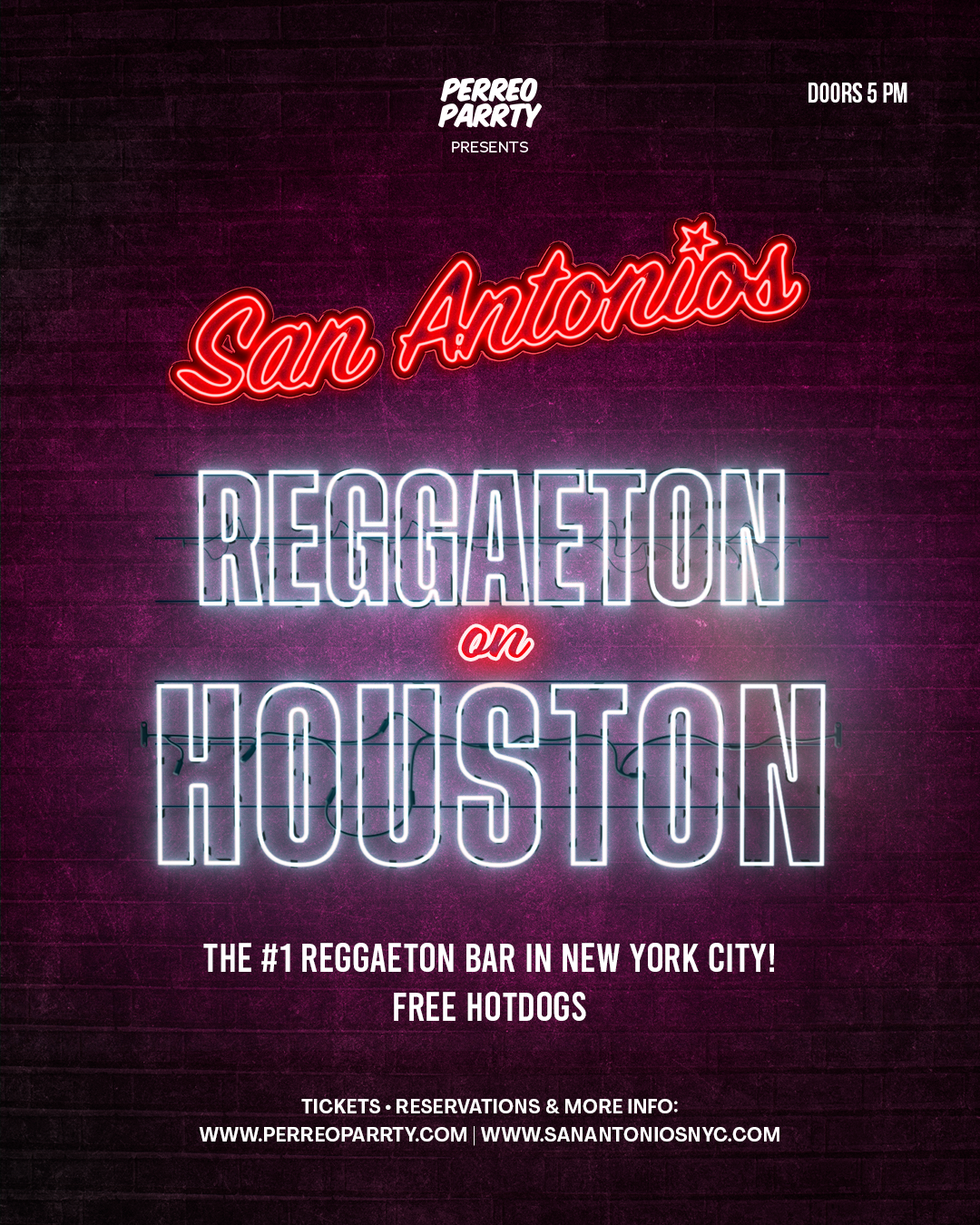Reggaeton on Houston - Latin & Reggaeton Party NYC