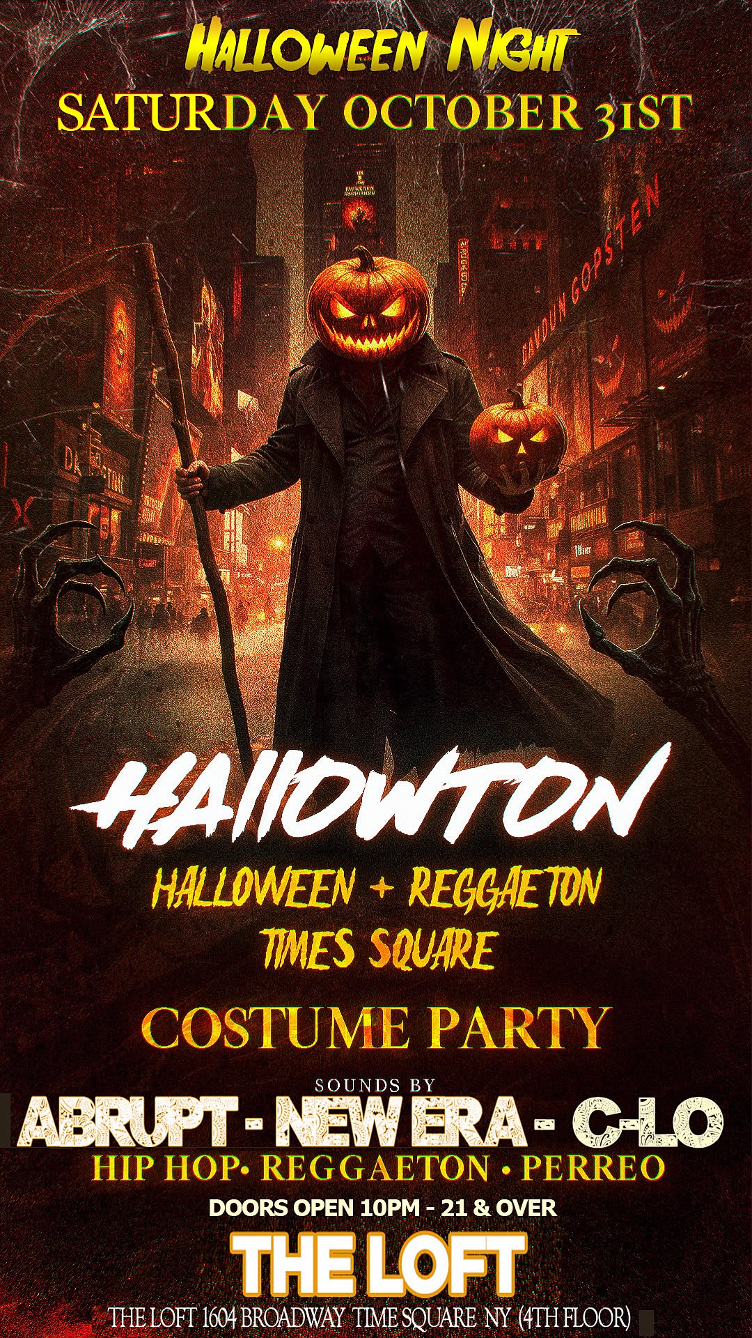 Halloween Costume Party at the The Loft on Time Square