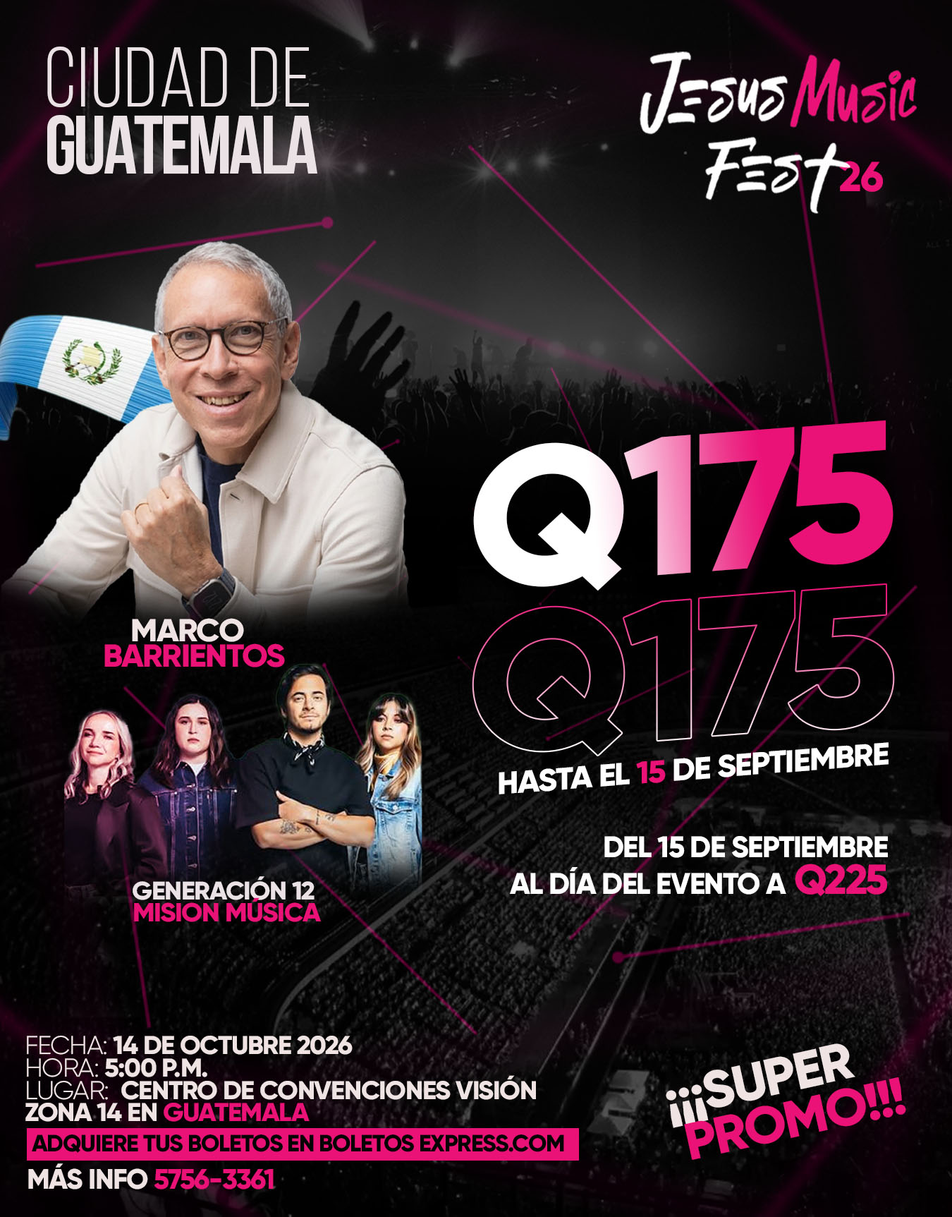 Jesús Music Fest Capital Guatemala 2026