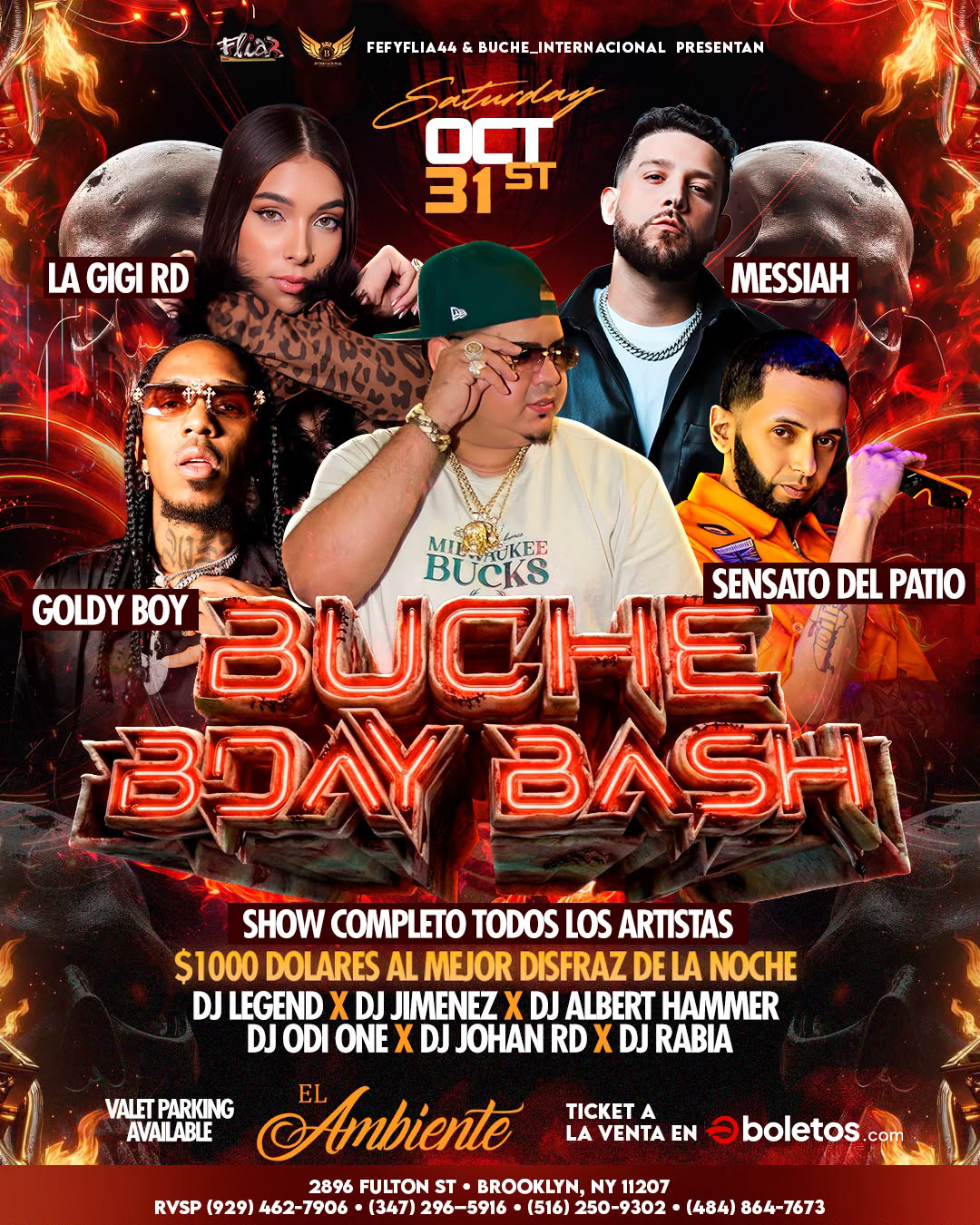 BUCHE BDAY BASH