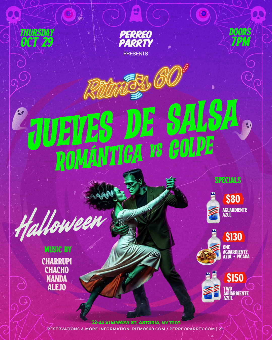 Halloween Ritmos Jueves De Salsa Romantica Colombian Party at Ritmos 60
