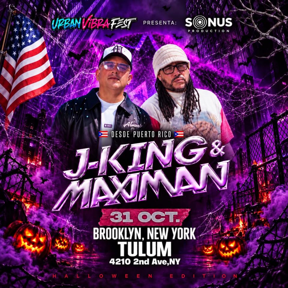 J King y Maximan en Vivo en Brooklyn Halloween Party