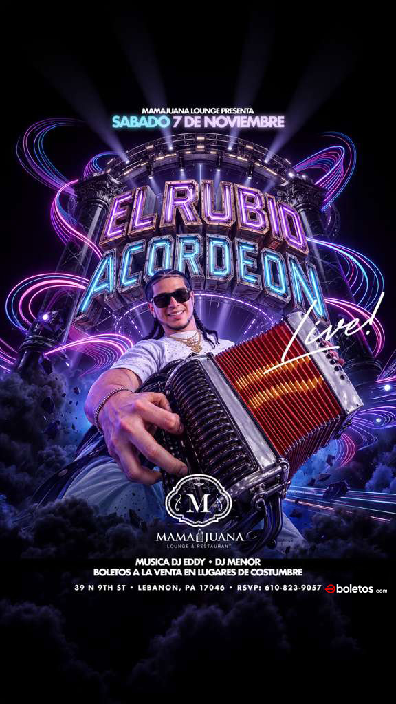Buy tickets for EL RUBIO ACORDEON EL RUBIO ACORDEON