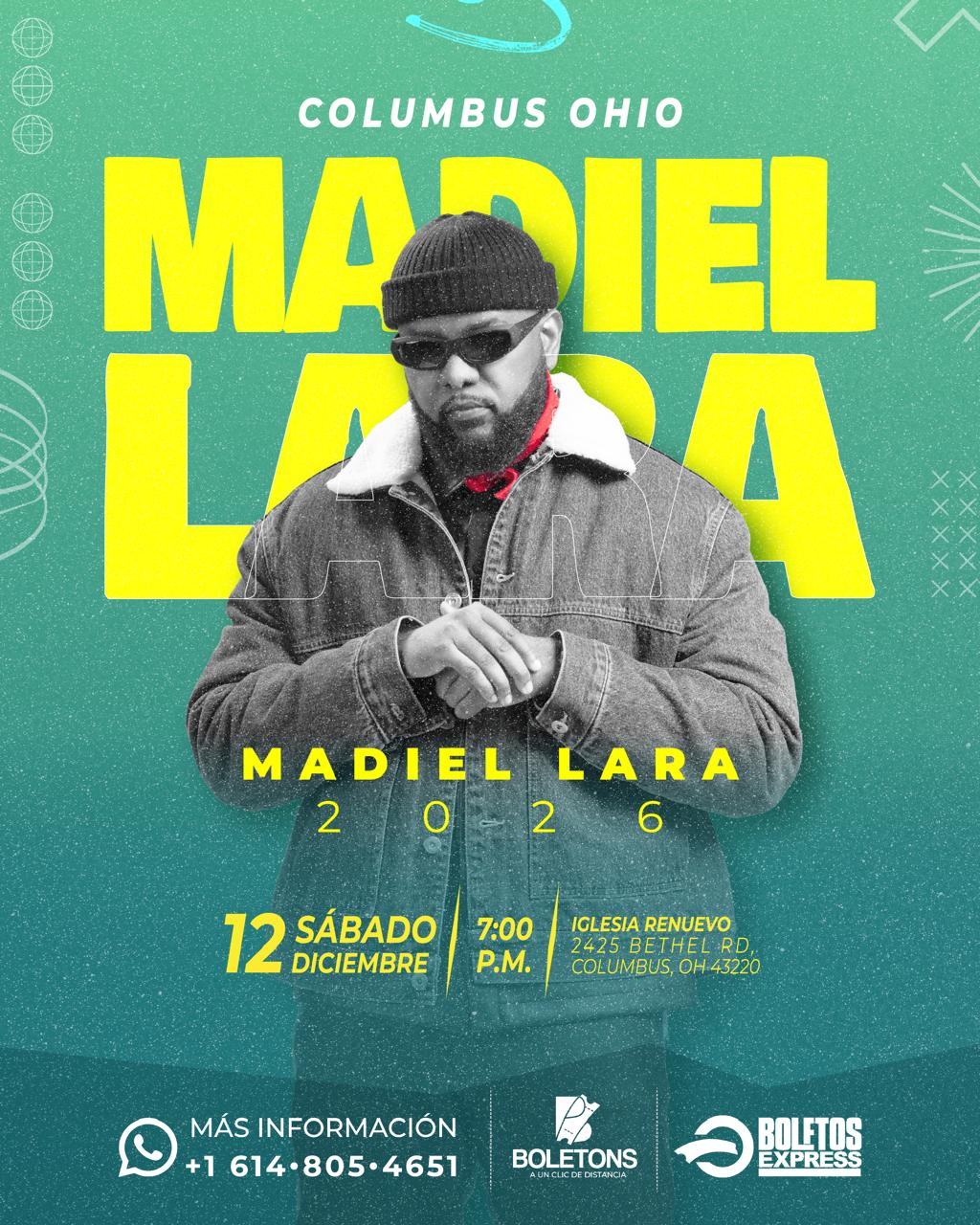 Buy tickets for MADIEL LARA MADIEL LARA
