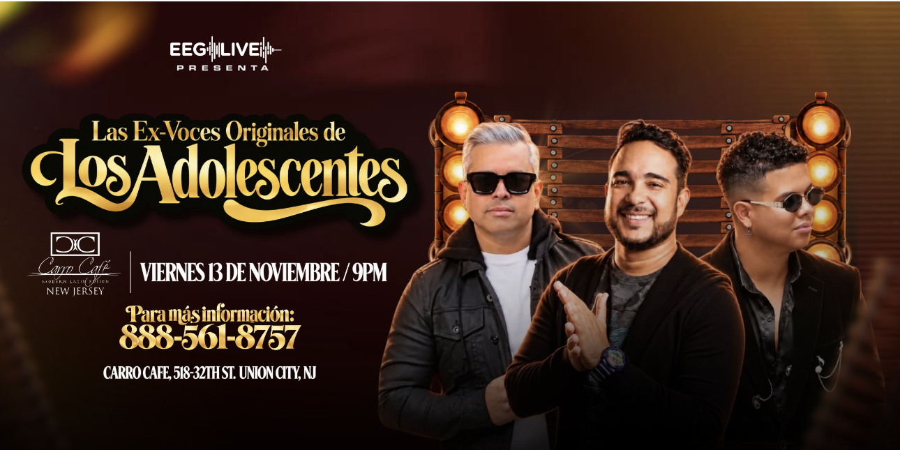 Buy tickets for La Ex-Voces Originales de Los Adolescentes de Venezuela- RESERVA DE MESA La Ex-Voces Originales de Los Adolescentes de Venezuela- RESERVA DE MESA