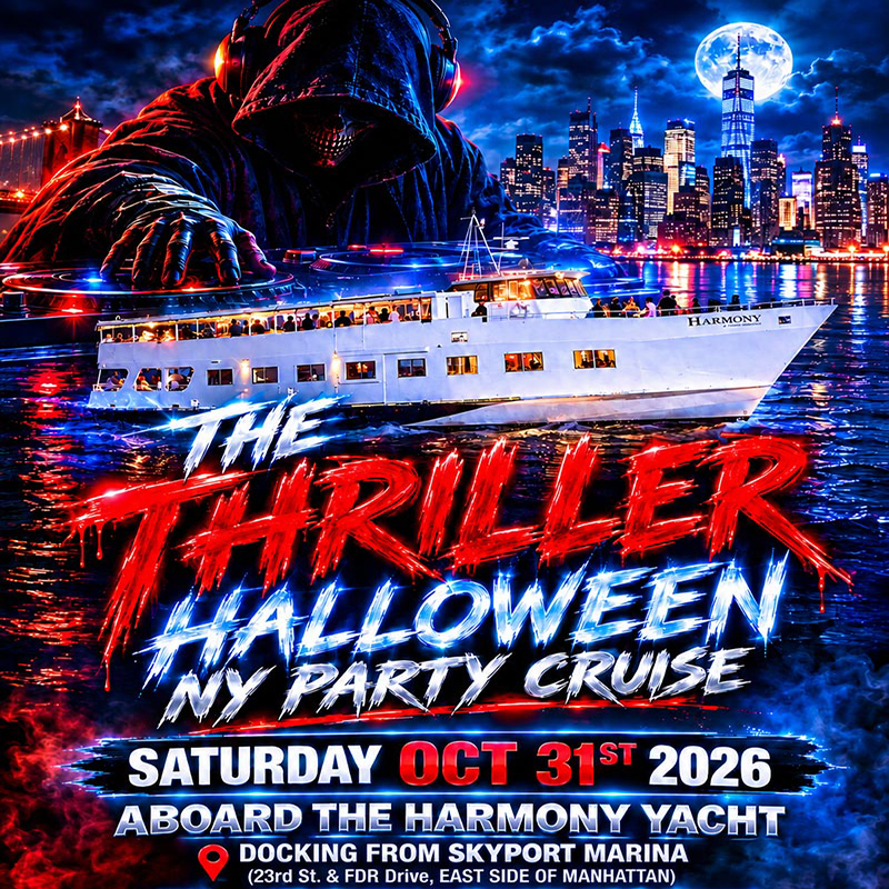 Buy tickets for 🎃🌜 The Thriller Halloween NY Party Cruise 🎃🌜 The Thriller Halloween NY Party Cruise