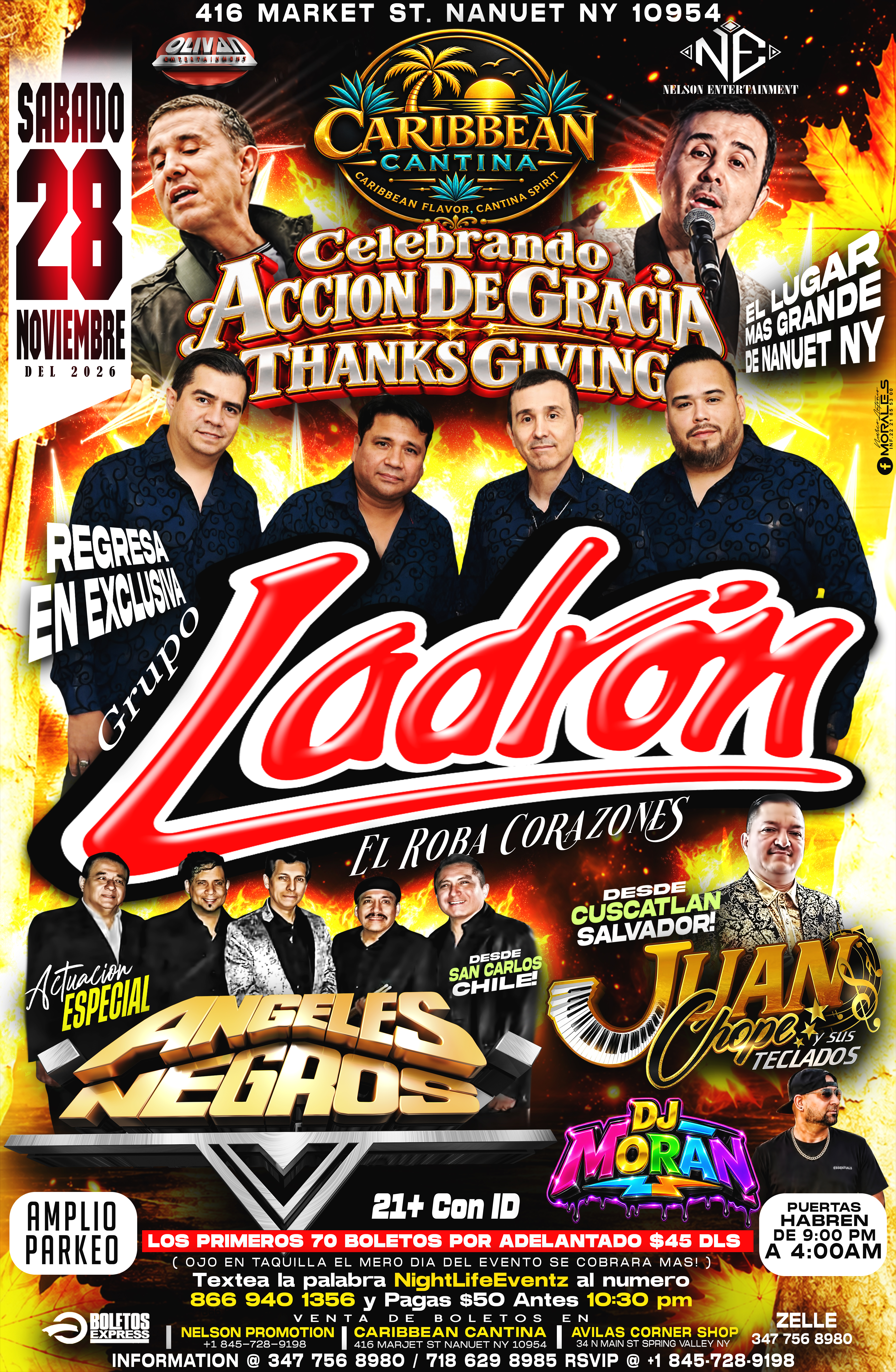 Buy tickets for Grupo Ladron, Los Angeles Negros, Juanchope Y Sus Teclados Grupo Ladron, Los Angeles Negros, Juanchope Y Sus Teclados