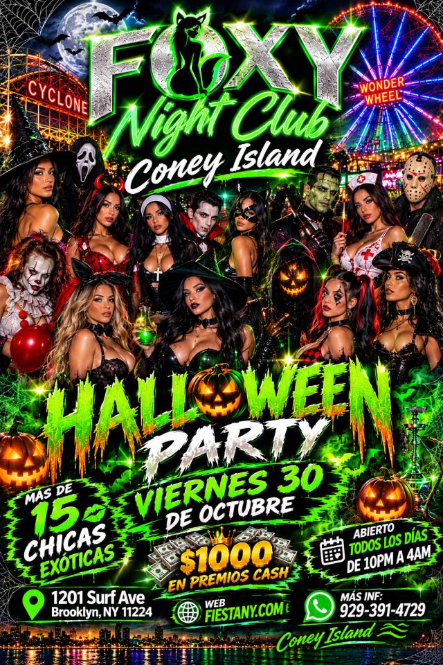HALLOWEEN PARTY EN CONEY ISLAND