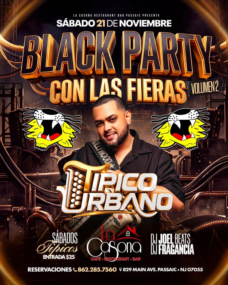 LAS FIERAS BLACK PARTY VOL.2