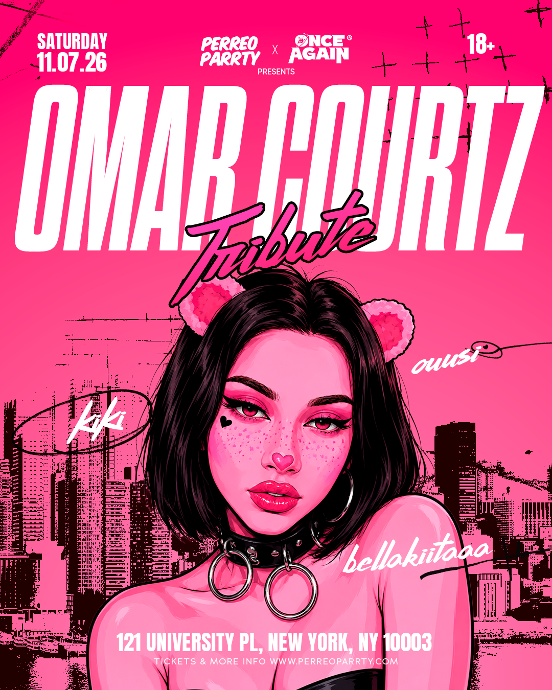 Buy tickets for Cabros Chicos: Omar Courtz Tribute | Dance Party In UNION SQUARE (18+) Cabros Chicos: Omar Courtz Tribute | Dance Party In UNION SQUARE (18+)
