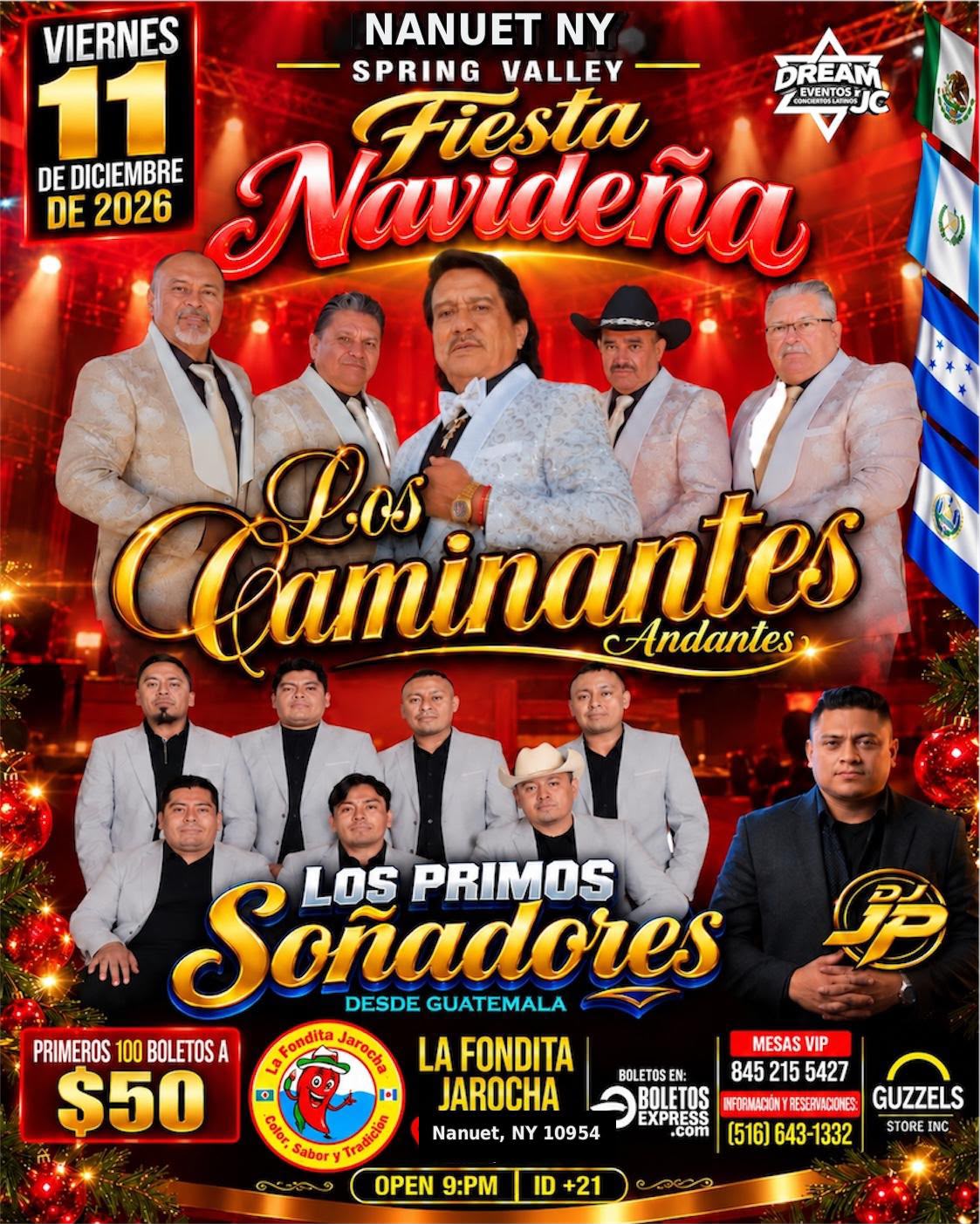Los Caminantes Andantes / Los Primos Soñadores / FIESTA NAVIDEÑA
